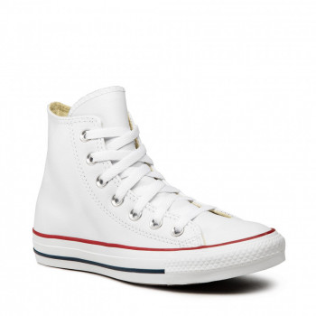 ALL STAR LEATHER HI WHITE