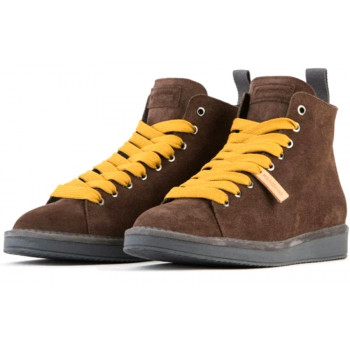 SUEDE BROWN YELLOW